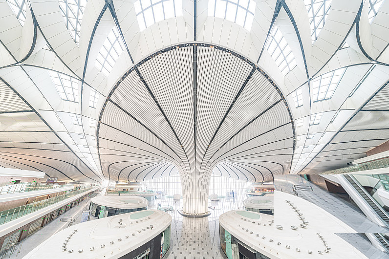 <strong>北京大興國際機場，將造型設計與照明</strong>